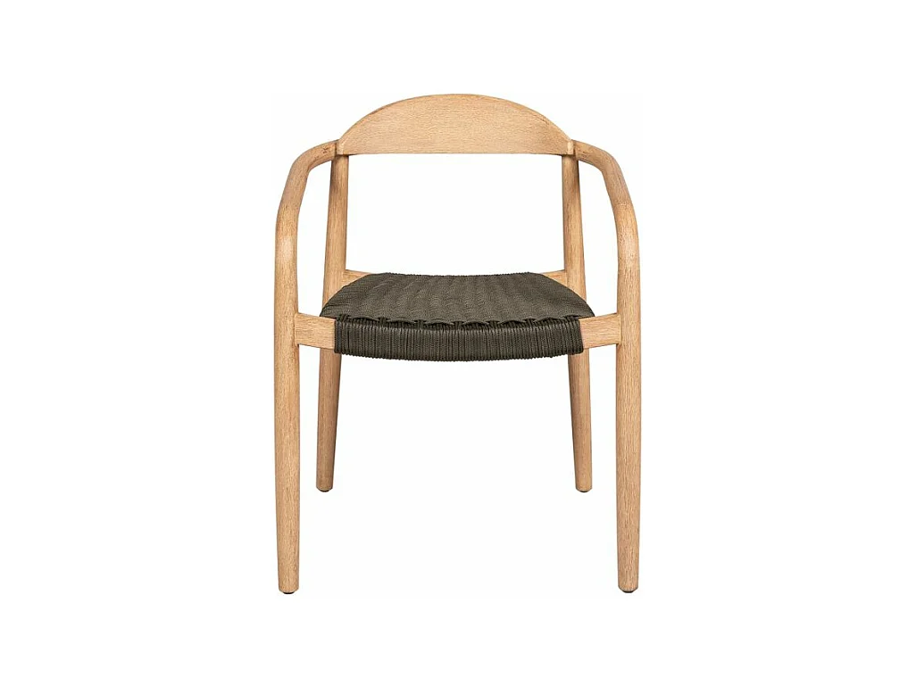 Chaise repas Eucalyptus et corde kaki ANAM