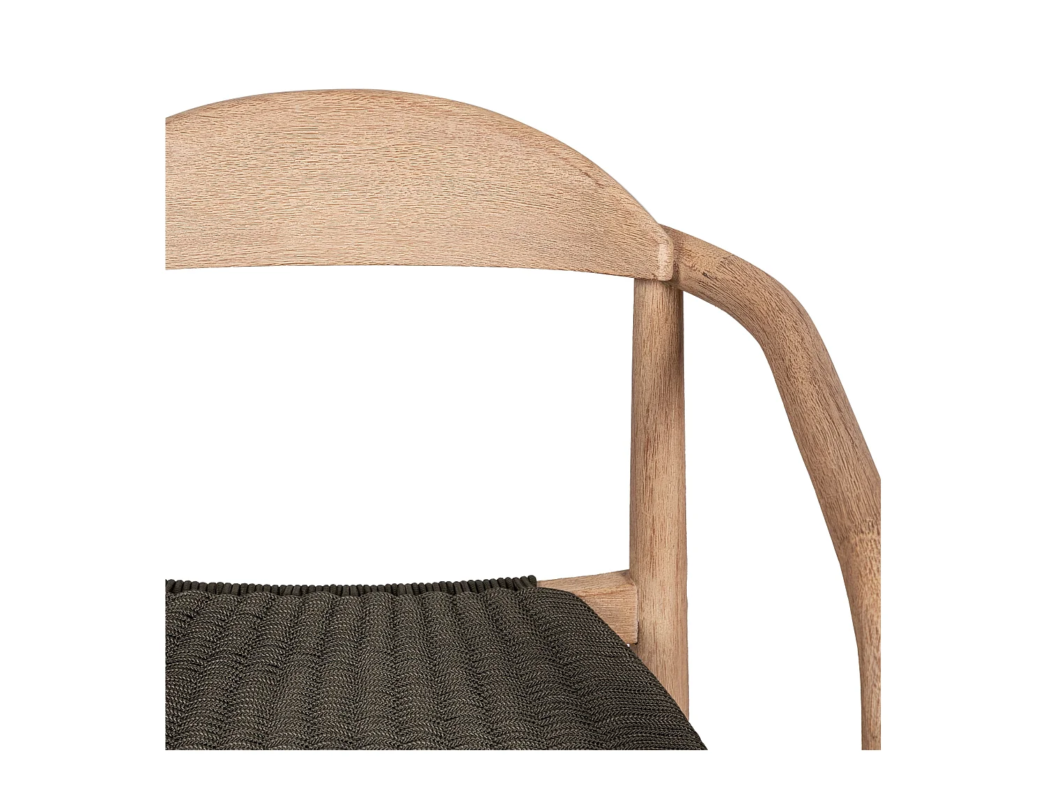 Chaise repas Eucalyptus et corde kaki ANAM