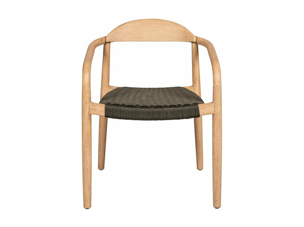 Chaise repas Eucalyptus et corde kaki ANAM