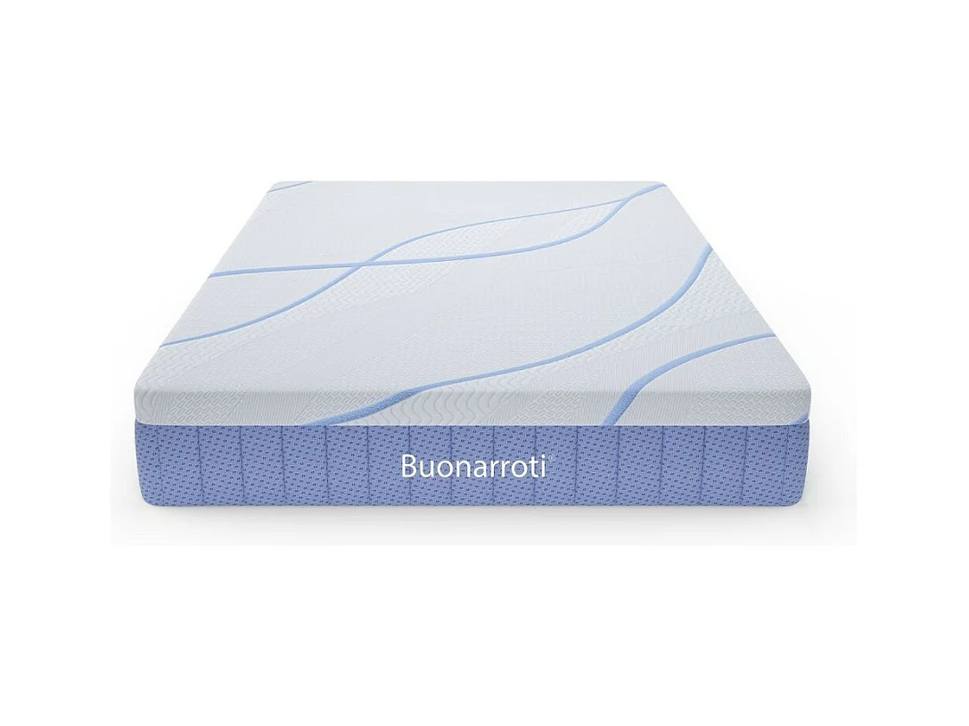 Materasso matrimoniale Pergamo a molle 5 zone con rivestimento Antiscivolo 160x190x30H