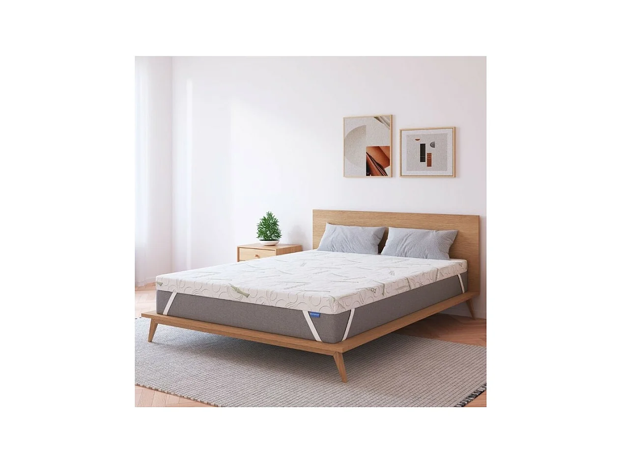 Topper una piazza e mezza gel memory foam 120x190x5 TOPPERGEL120