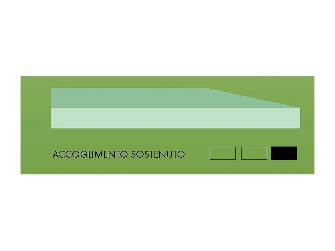 Materasso matrimoniale sfoderabile Mono 180x200x20H