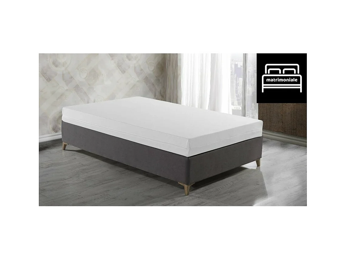 Materasso matrimoniale Gravity 160x190x15H antibatterico sfoderabile