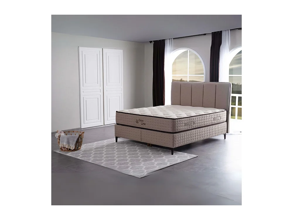 Materasso matrimoniale multistrato con fibra naturale Cocoline 160x190x28H