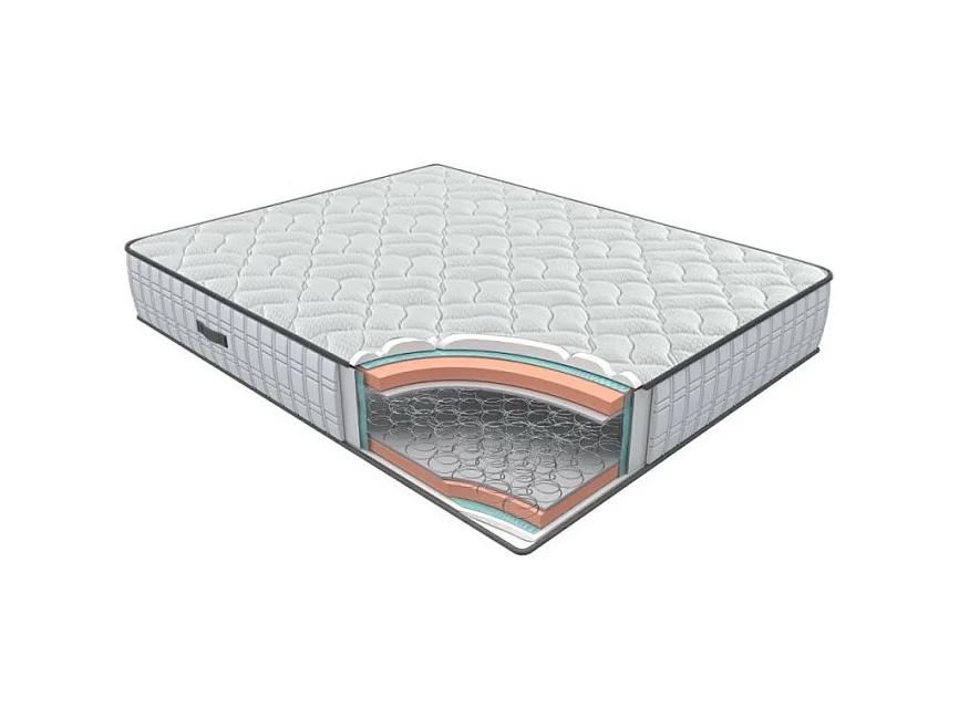 Materasso singolo con struttura a molle Ignifugo 14H