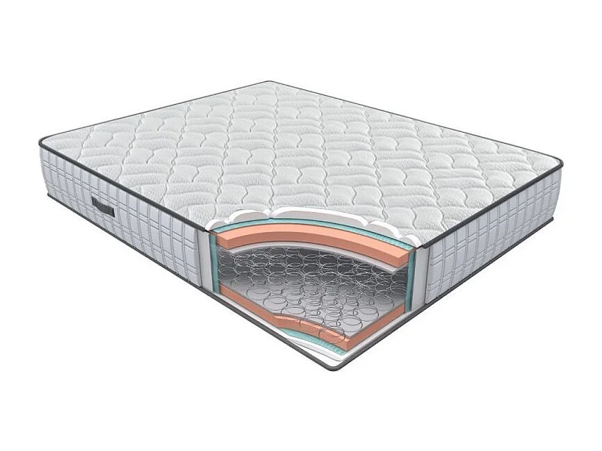 Materasso matrimoniale con struttura a molle Ignifugo 21H