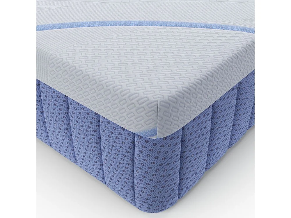 Materasso una piazza e mezza Pergamo a molle 5 zone con rivestimento Antiscivolo 120x190x30H