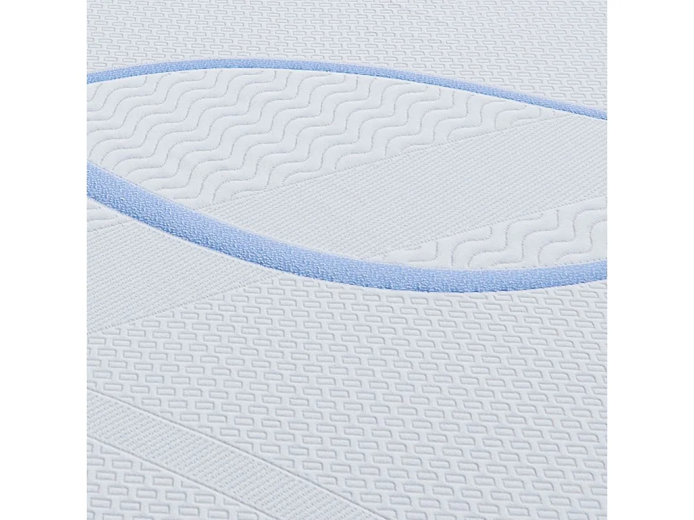 Materasso una piazza e mezza Pergamo a molle 5 zone con rivestimento Antiscivolo 120x190x30H