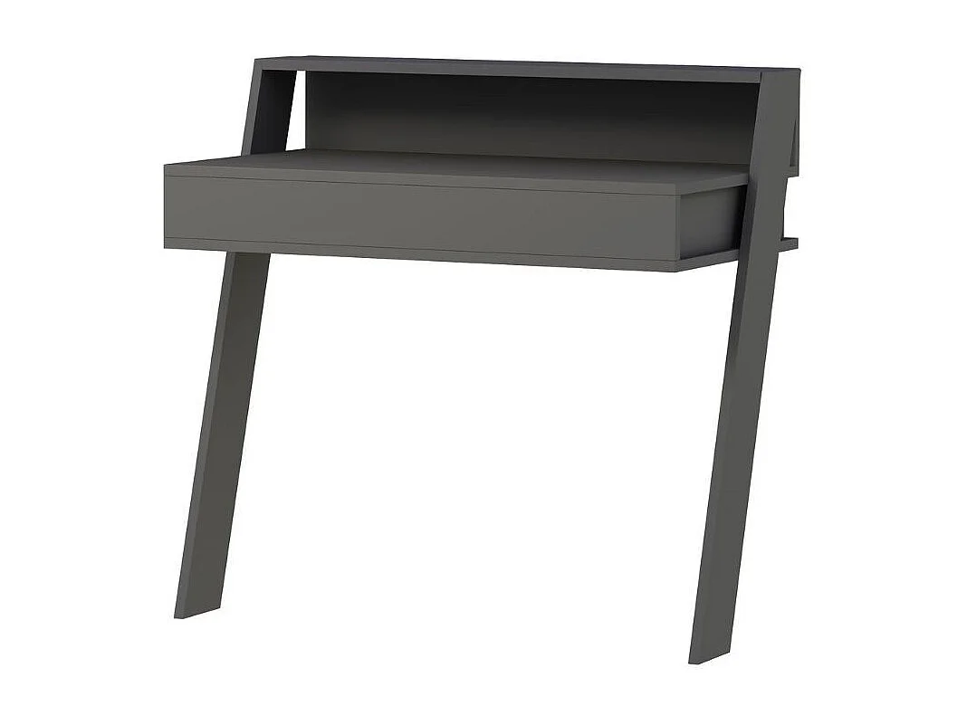 Scrivania da parete con cassetto Cowork 94 cm. colore antracite