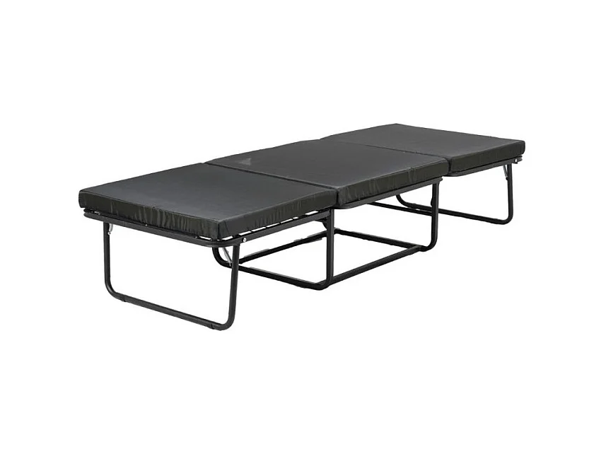 Pouf trasformabile in letto Vega tessuto tortora