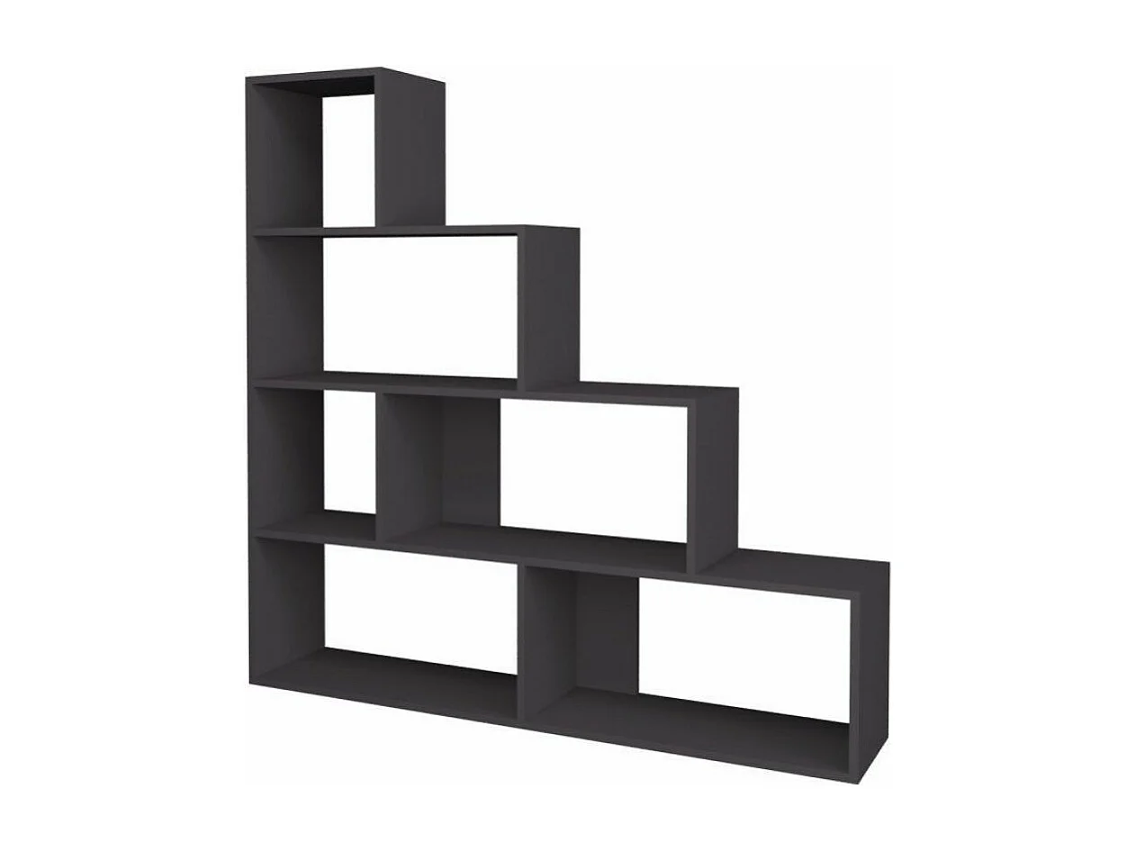 Libreria a scala Alis 145x145 cm. colore beton