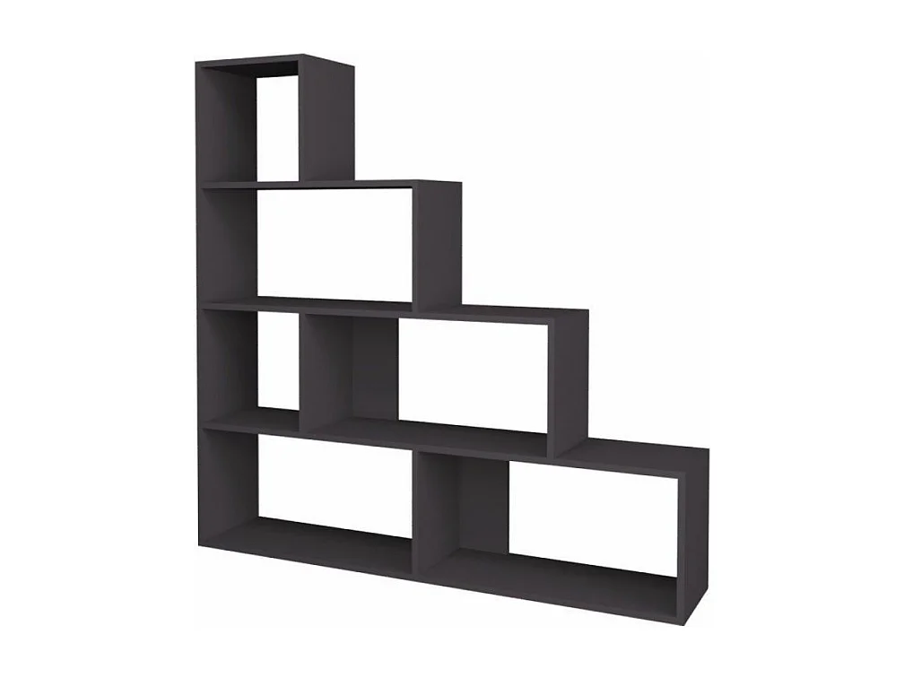 Libreria a scala Alis 145x145 cm. colore beton