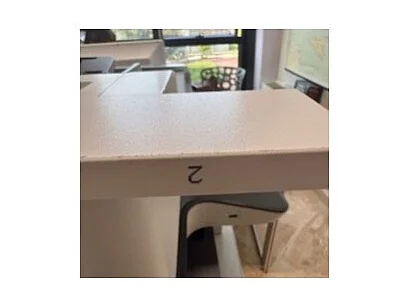 Libreria bassa con tre ripiani rkt330 colore rovere