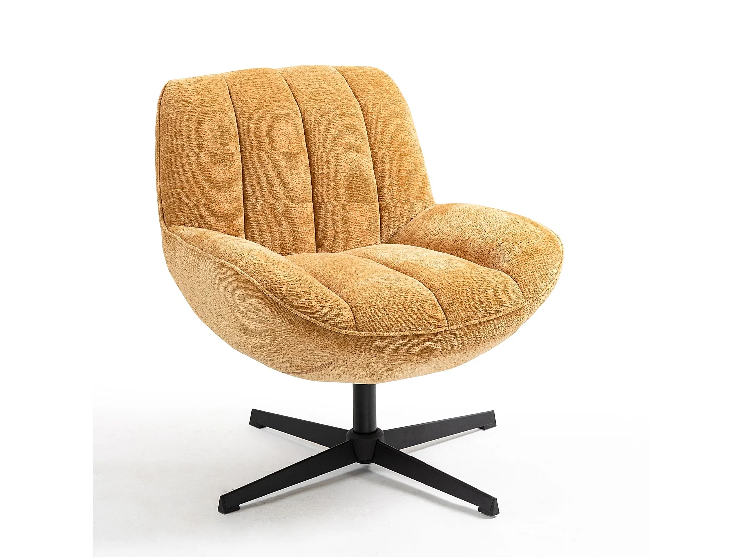 Fauteuil pivotant safran RENA