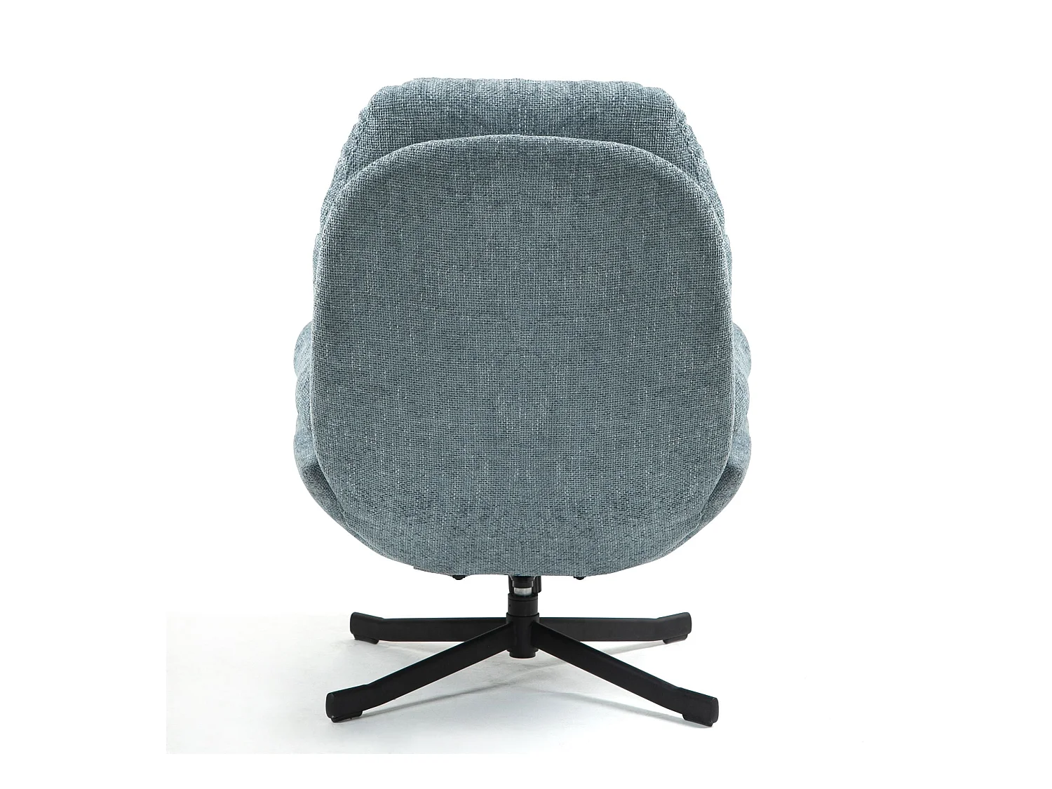 Fauteuil inclinable pivotant bleu clair