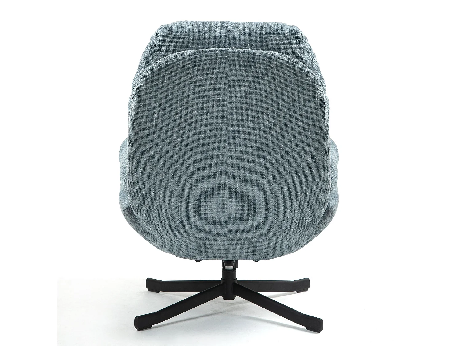 Fauteuil inclinable pivotant bleu clair