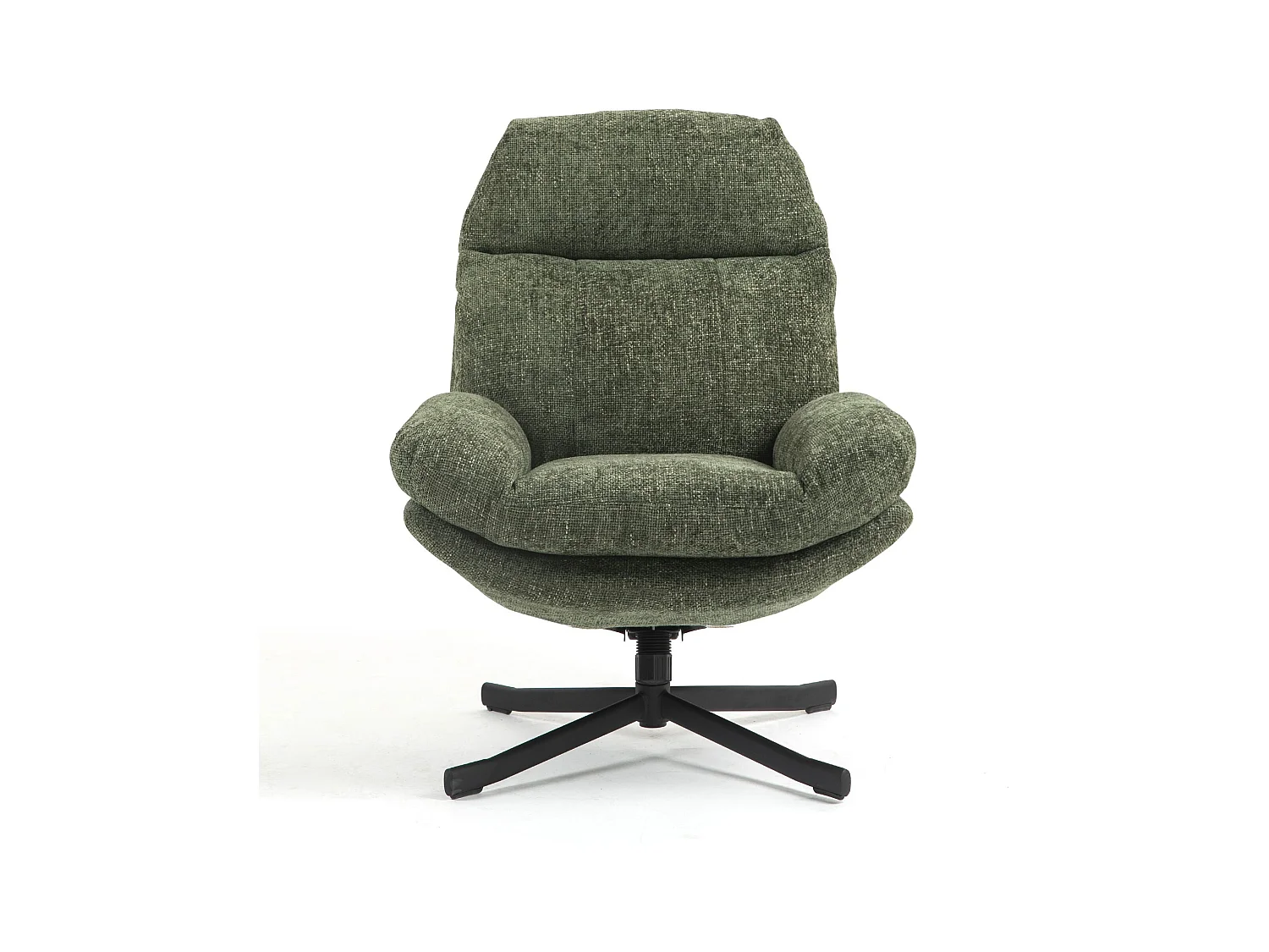 Fauteuil inclinable pivotant vert