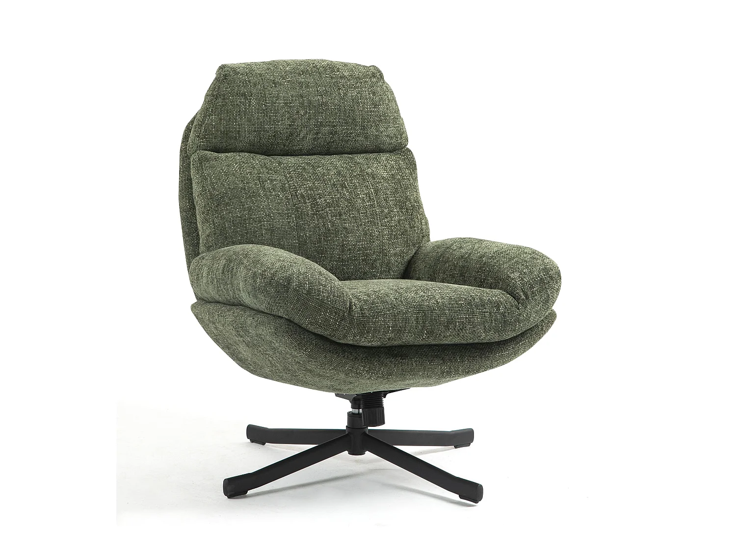 Fauteuil inclinable pivotant vert