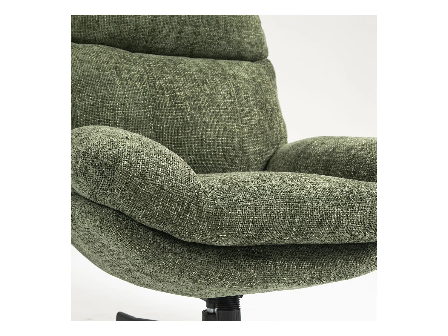 Fauteuil inclinable pivotant vert