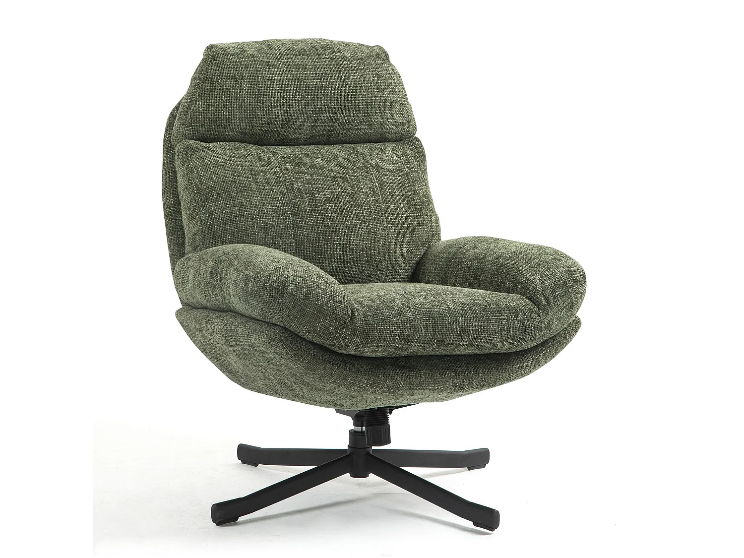 Fauteuil inclinable pivotant vert