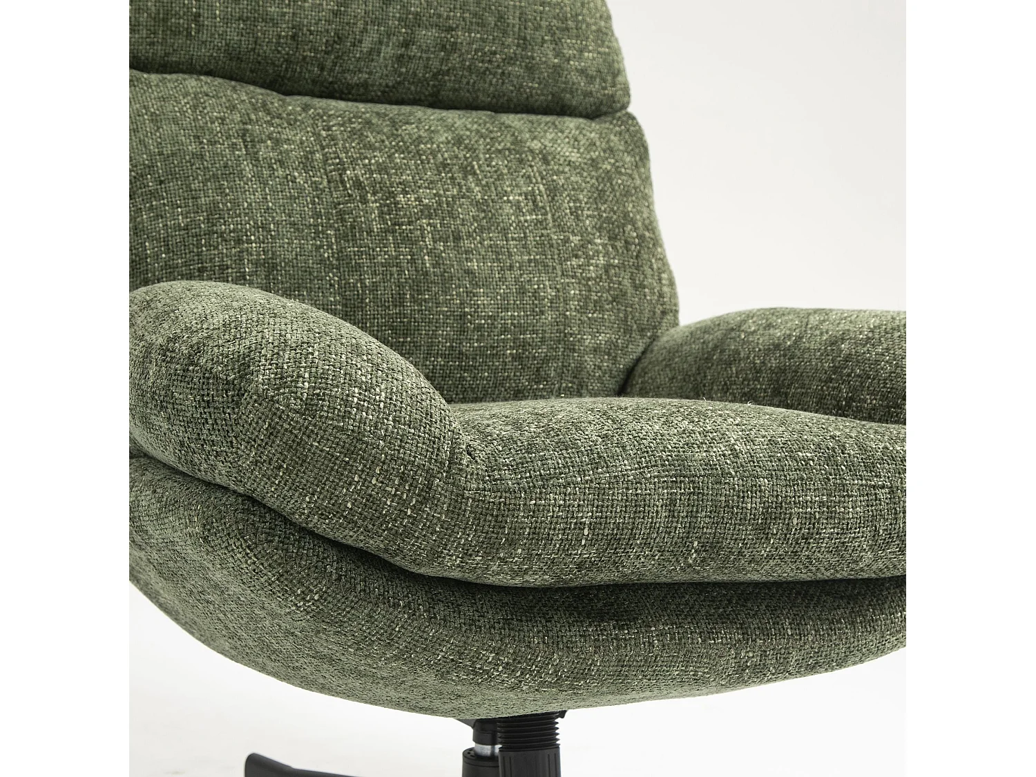 Fauteuil inclinable pivotant vert