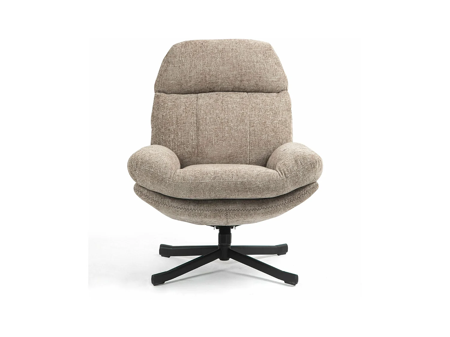 Fauteuil inclinable pivotant sable