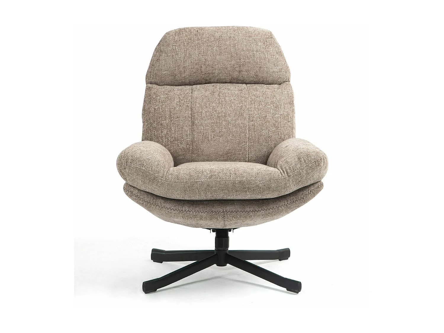 Fauteuil inclinable pivotant sable