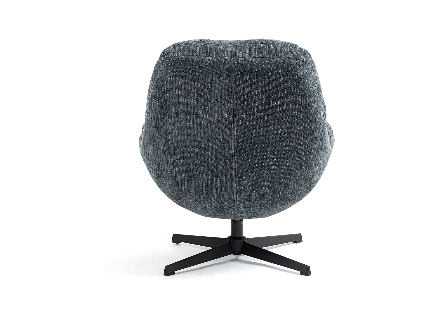 Fauteuil pivotant bleu MOLTO