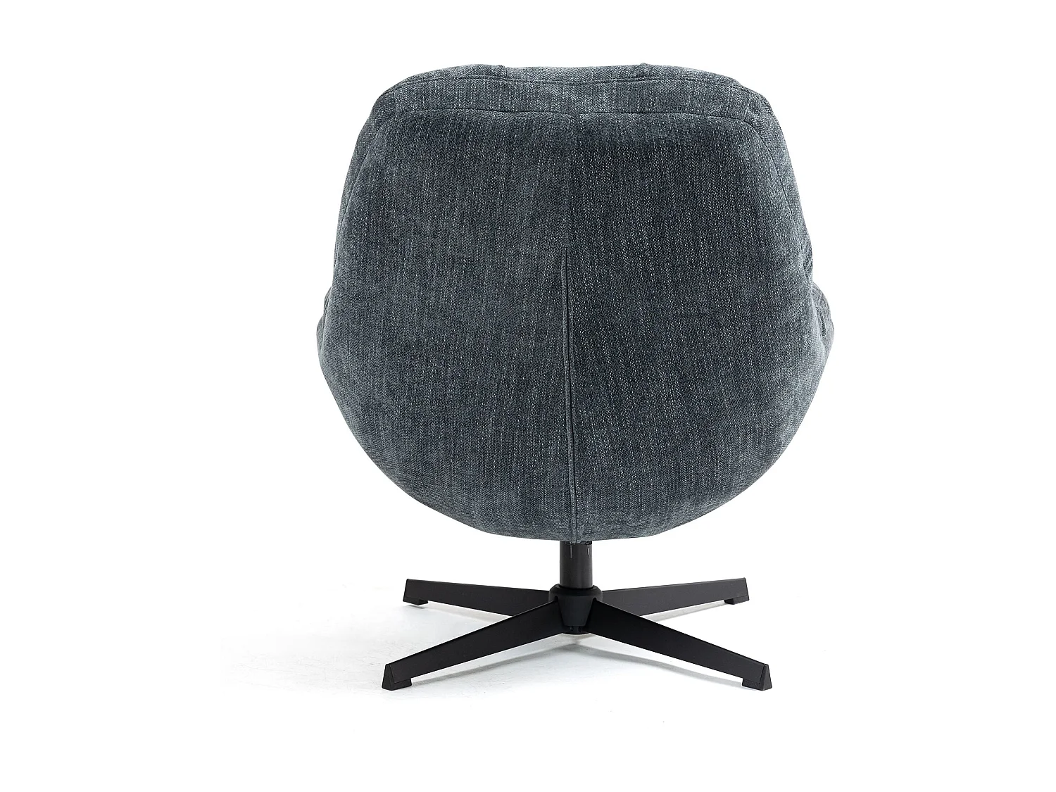 Fauteuil pivotant bleu MOLTO