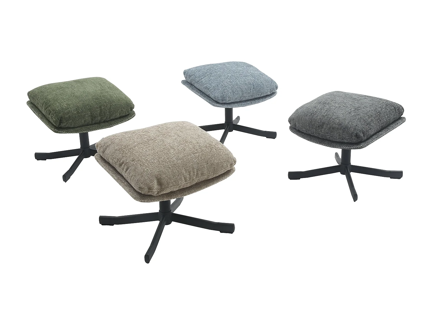 Repose-pieds gris CHILL