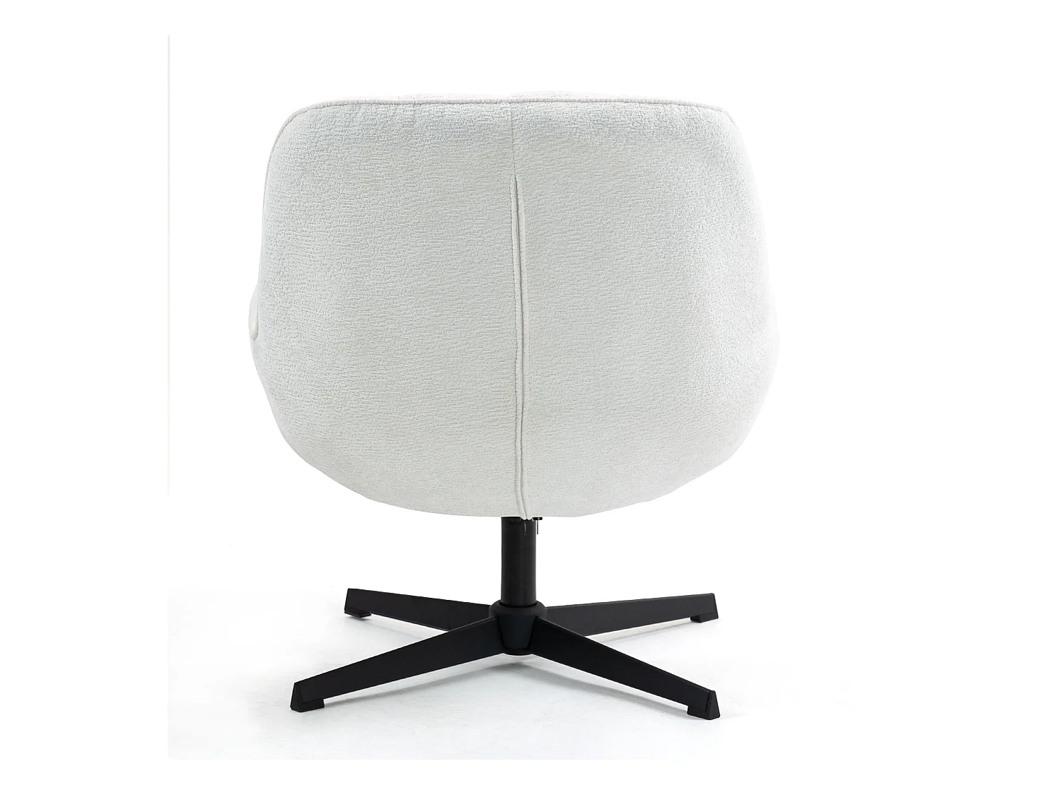 Fauteuil pivotant blanc RENA