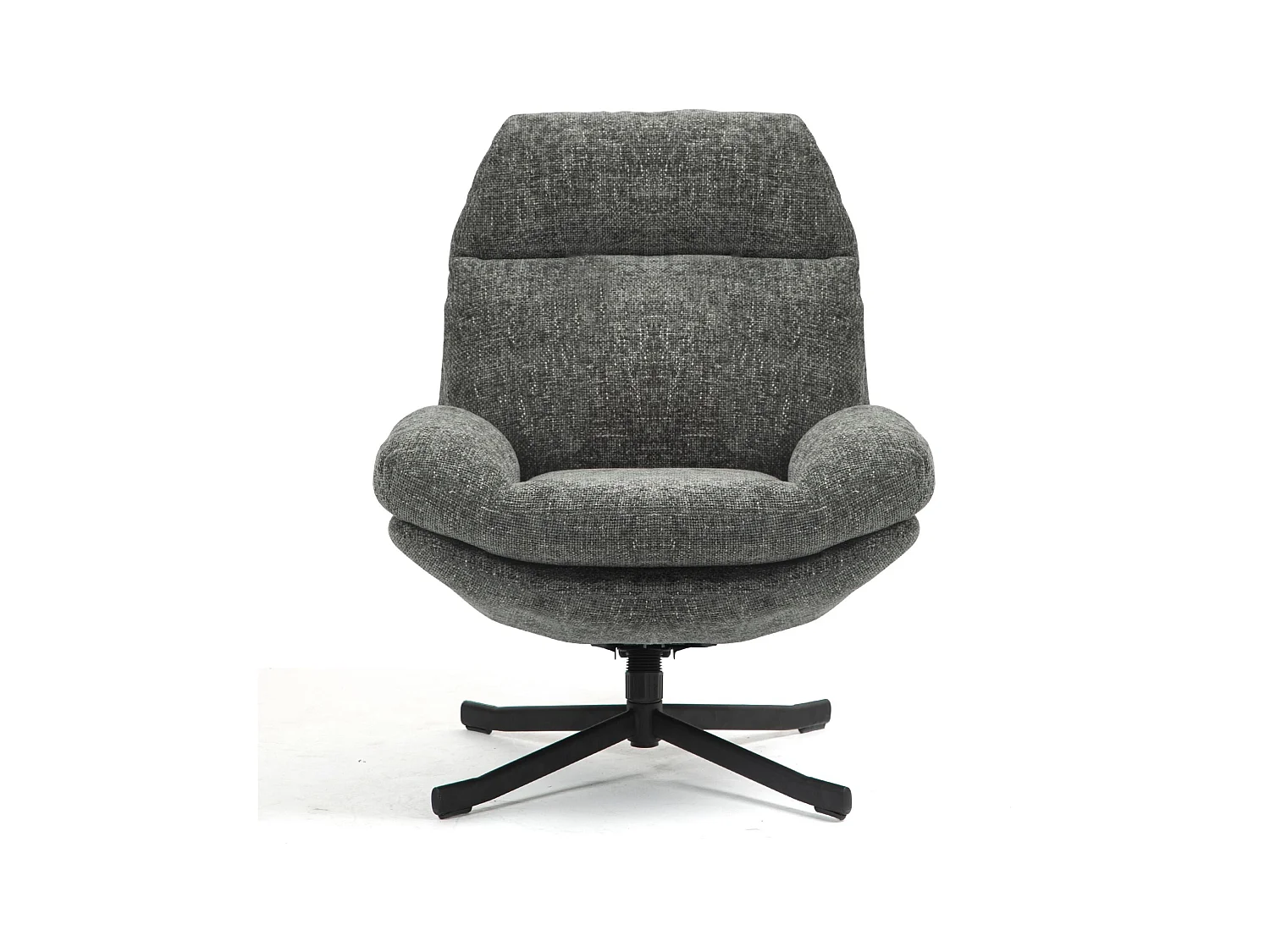 Fauteuil inclinable pivotant gris