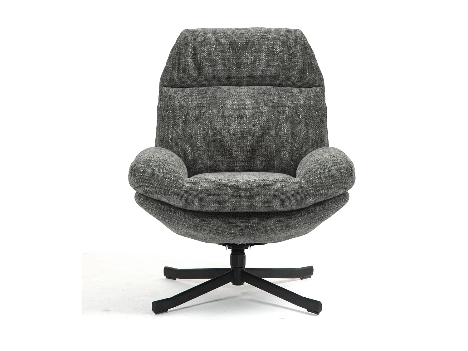 Fauteuil inclinable pivotant gris