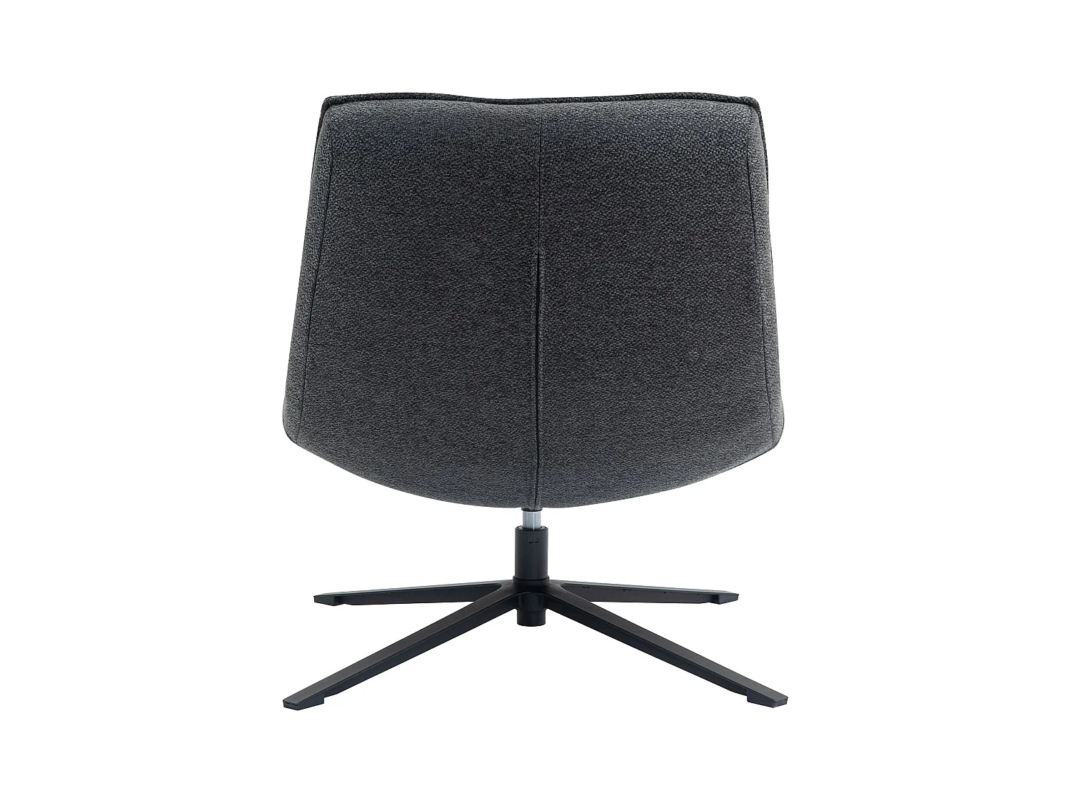 Fauteuil pivotant gris anthracite