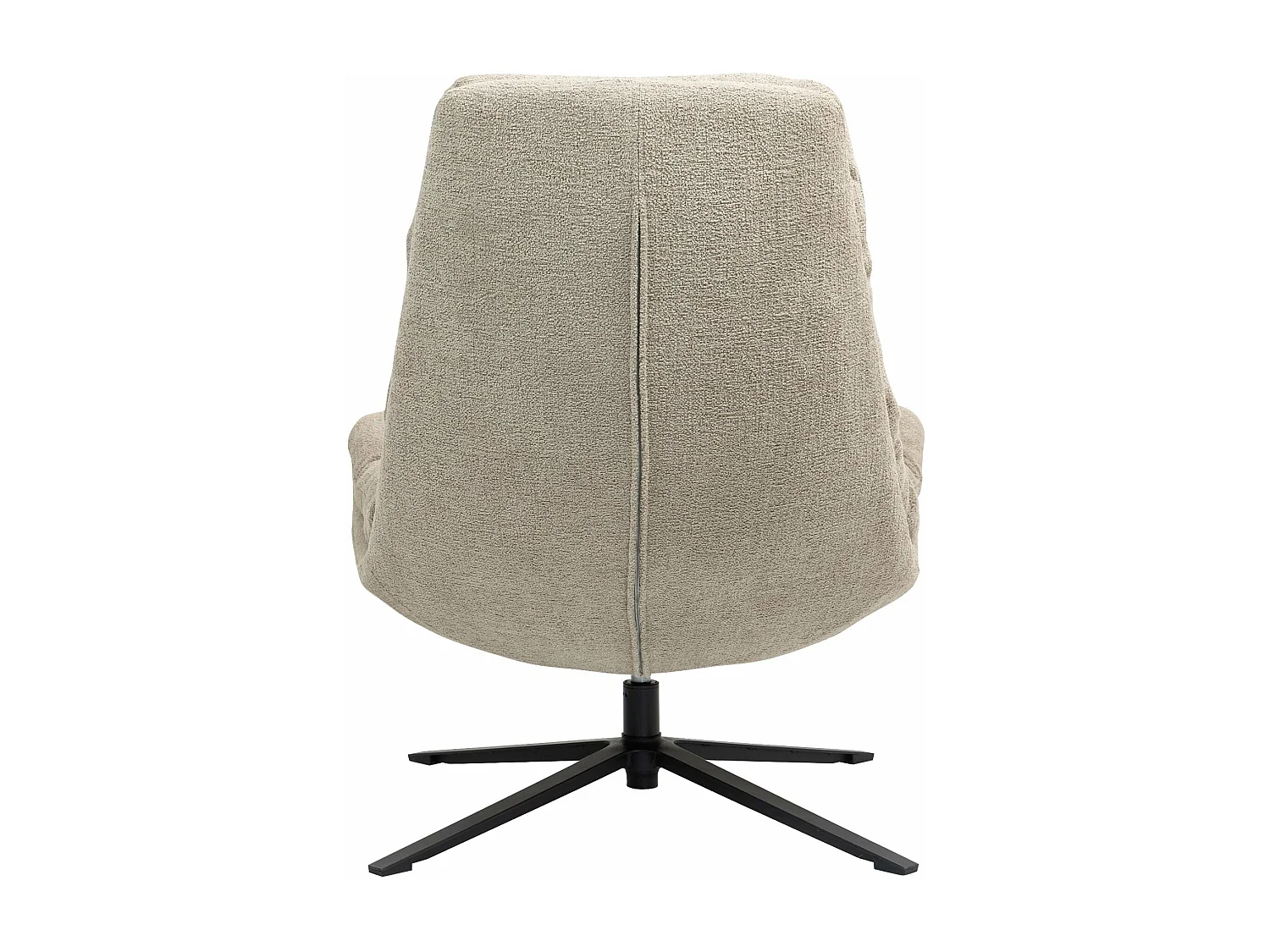 Fauteuil pivotant sable COSTA