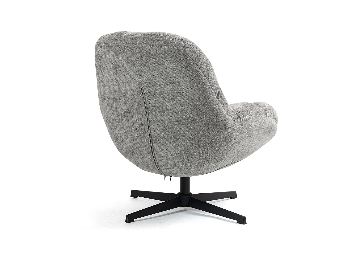 Fauteuil pivotant gris MOLTO