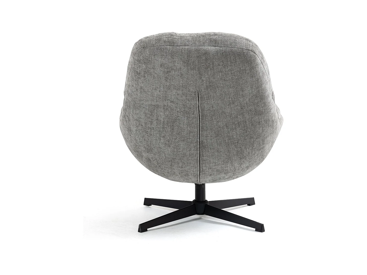 Fauteuil pivotant gris MOLTO