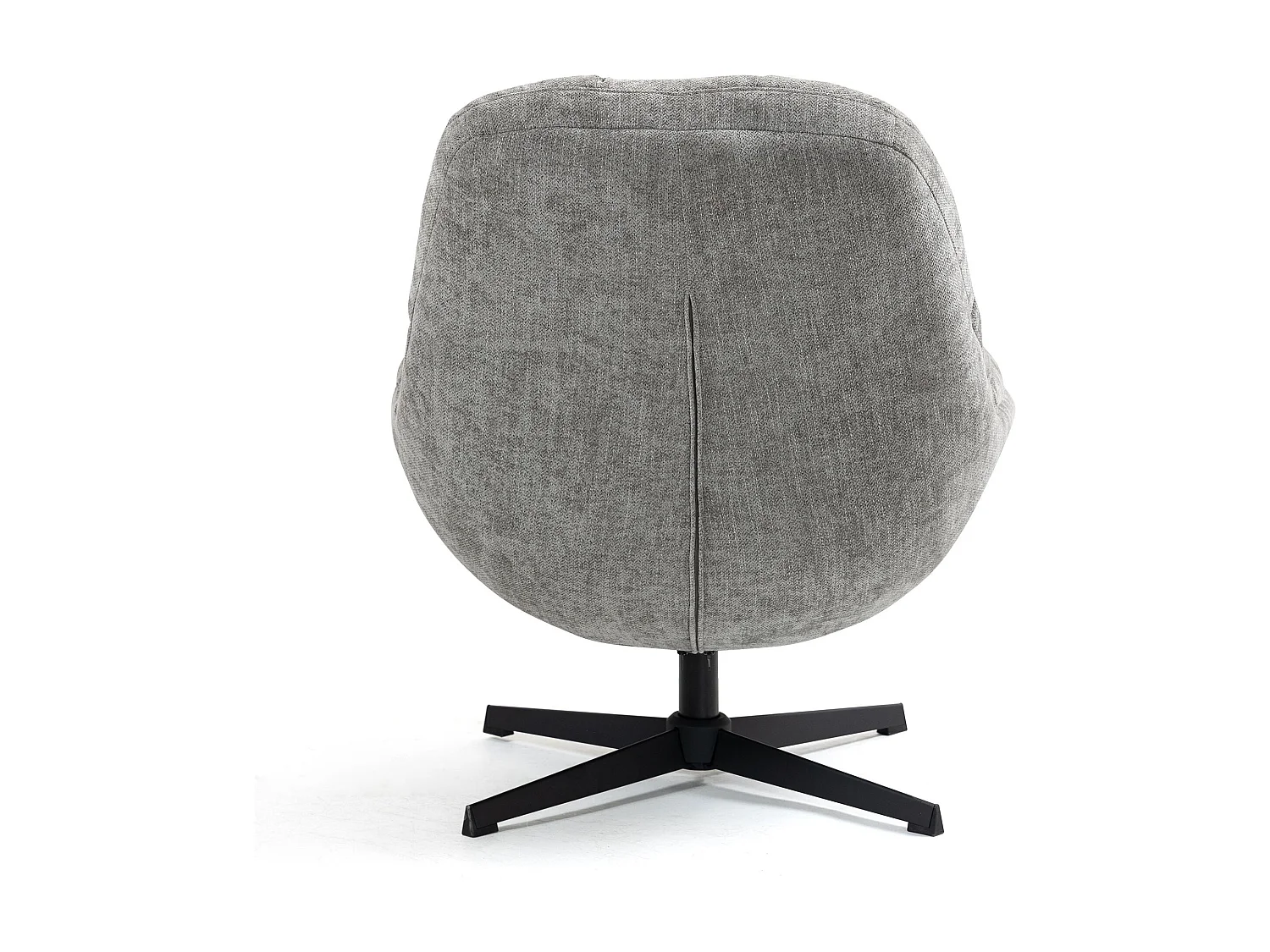 Fauteuil pivotant gris MOLTO