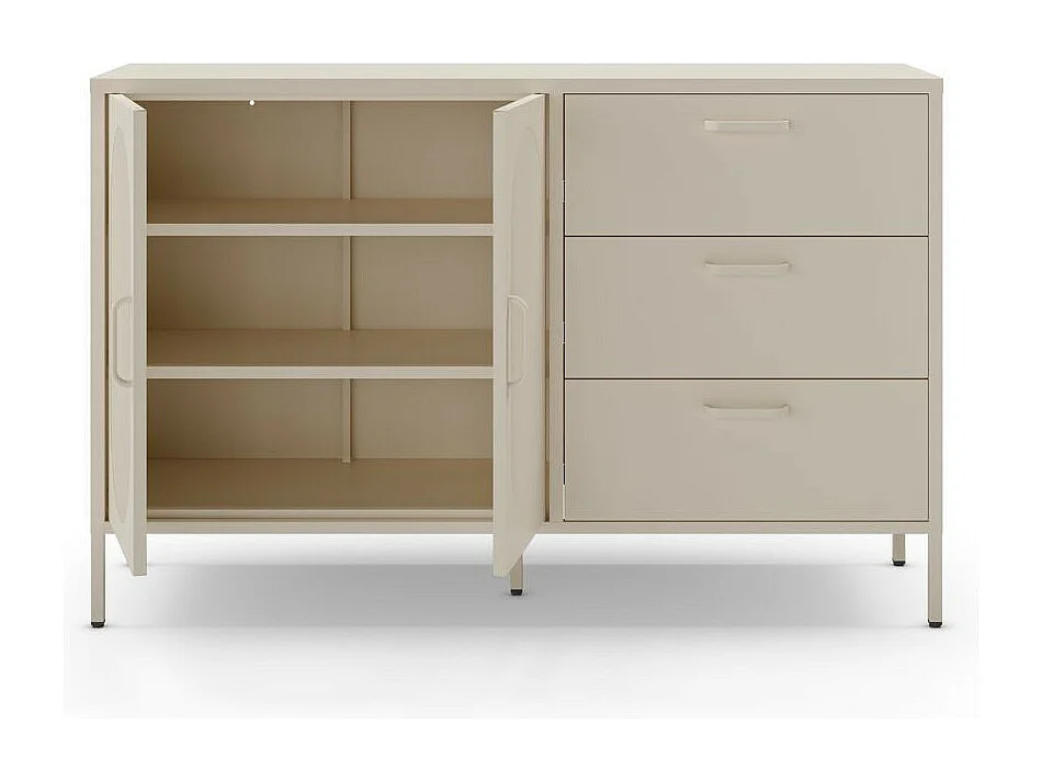 Dressoir Diora - 140x40x90cm - Beige