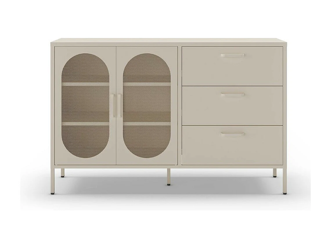 Dressoir Diora - 140x40x90cm - Beige