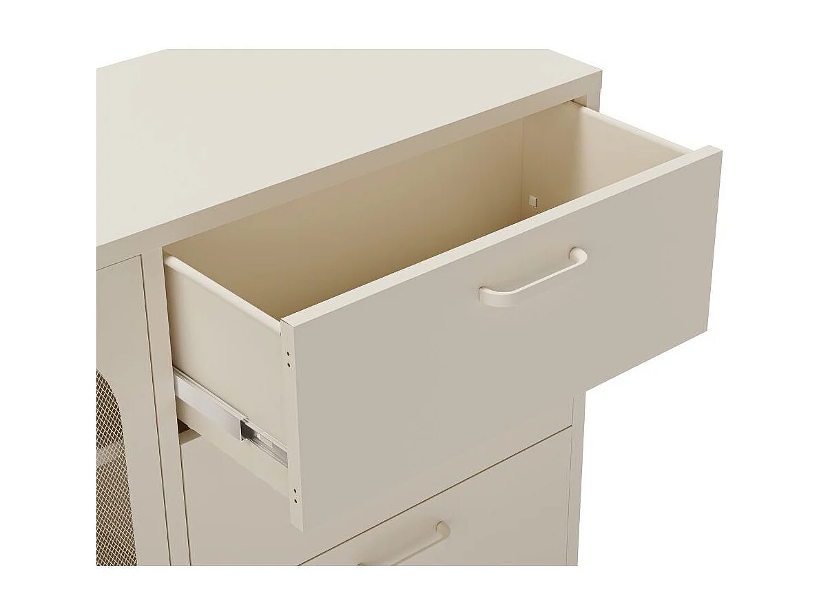 Dressoir Diora - 140x40x90cm - Beige