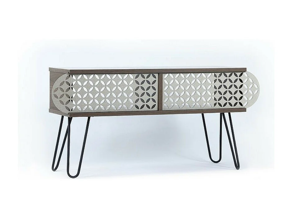 Mobile porta Tv Illia 106x30x48H MT190111 colore noce