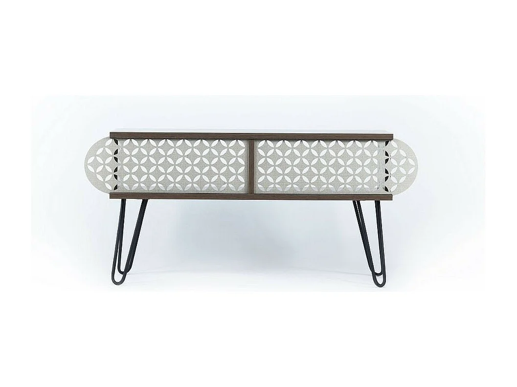 Mobile porta Tv Illia 106x30x48H MT190111 colore noce