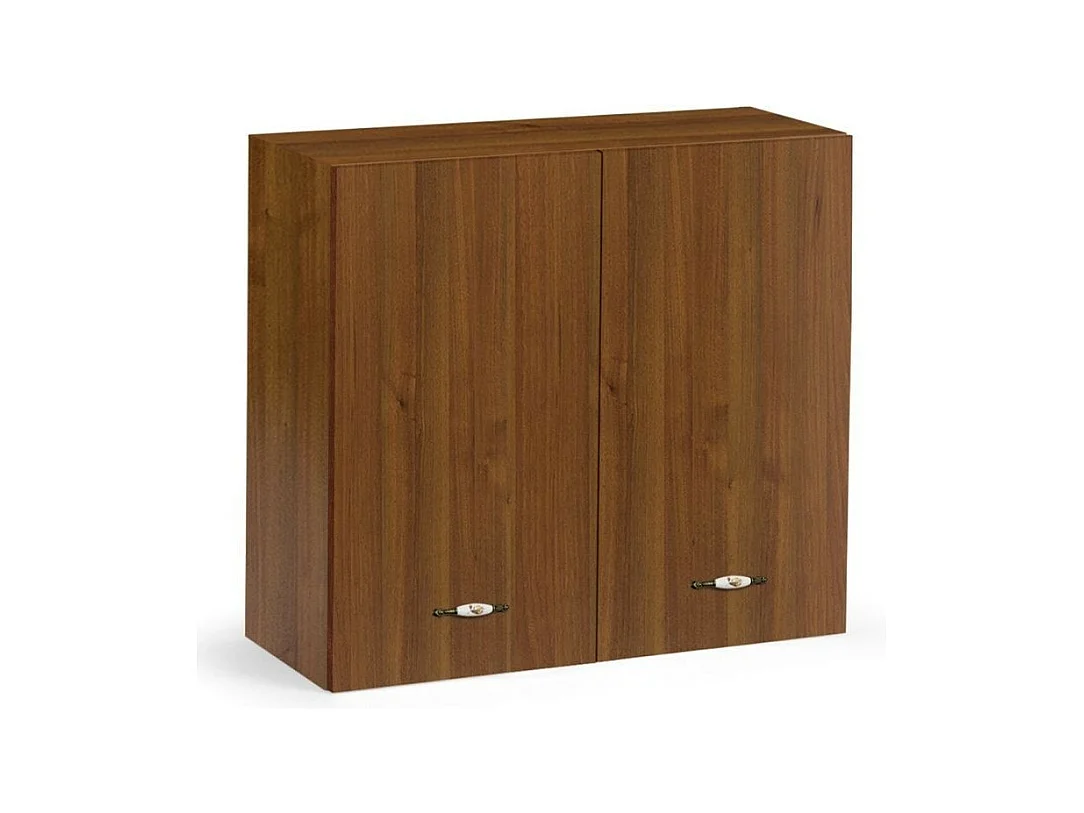 Pensile cucina doppia anta 80x32x72H colore noce antico