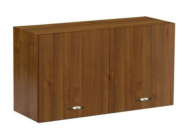 Mobile sopracappa doppia anta 90 cm colore noce antico