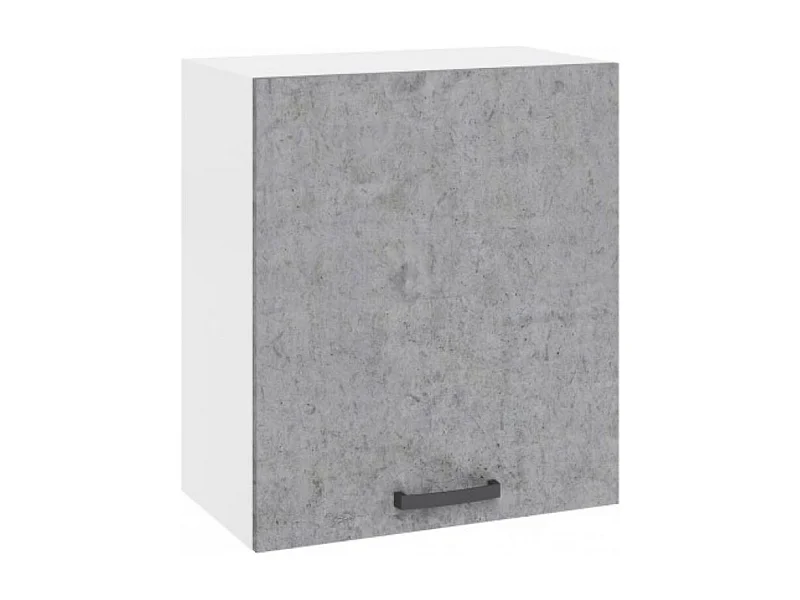 Pensile cucina con anta 60x32x72H colore cemento