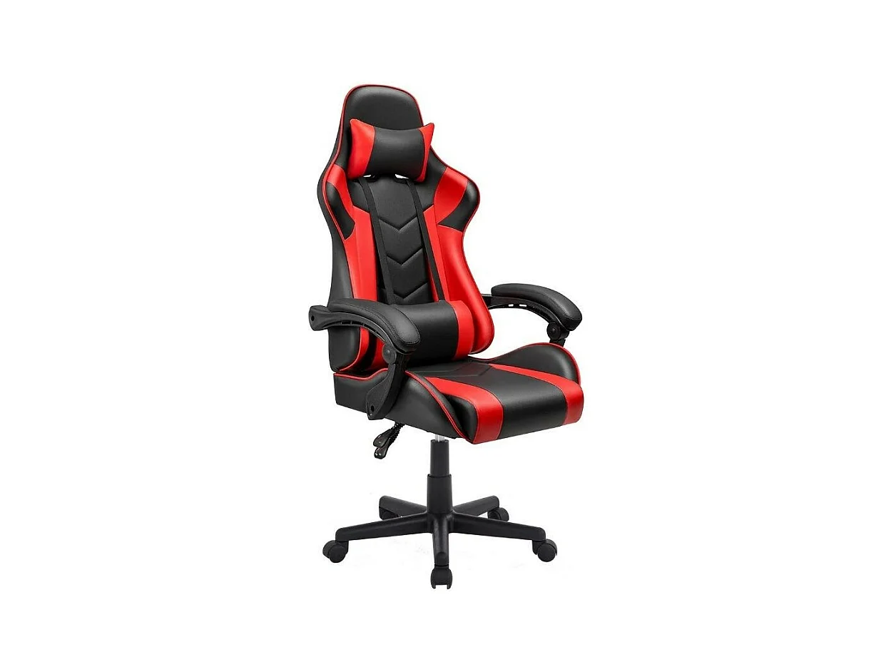 Poltrona gaming inclinabile Katana colore rosso nero