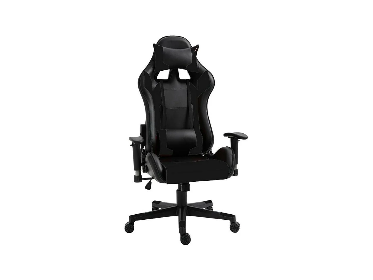 Poltrona gaming Sputnik colore nero telaio acciaio