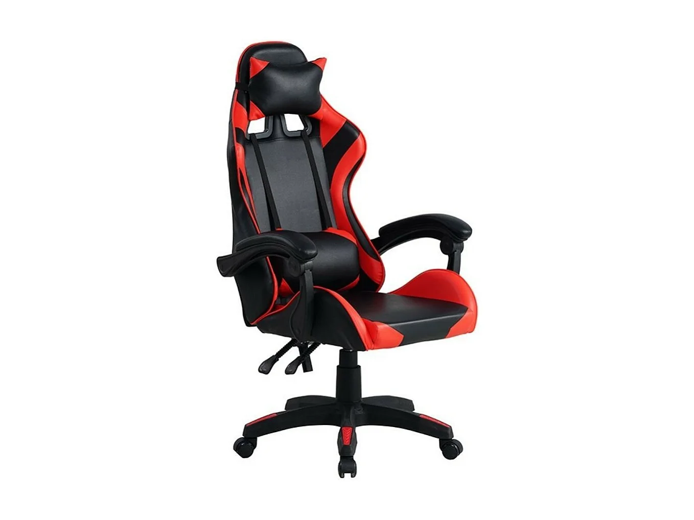 Poltrona gaming Mek colore rosso nera