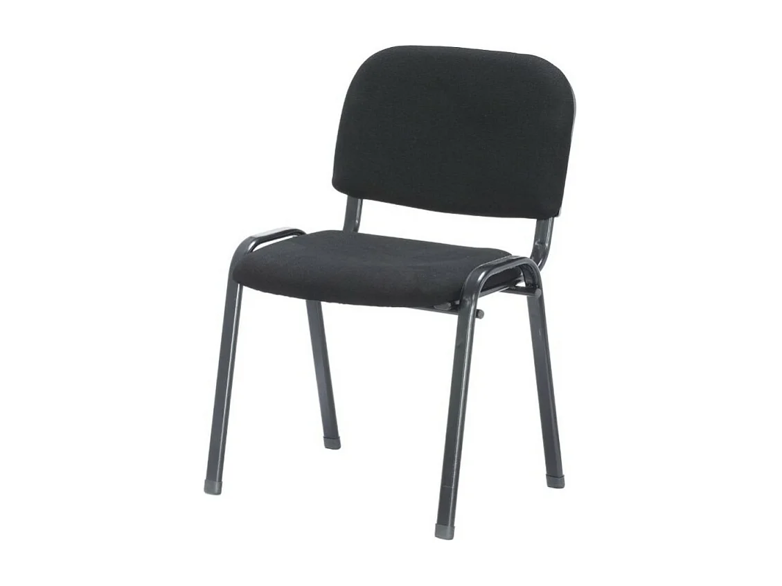 Sedia per ufficio sale d'attesa e conferenza HI01NEW nera